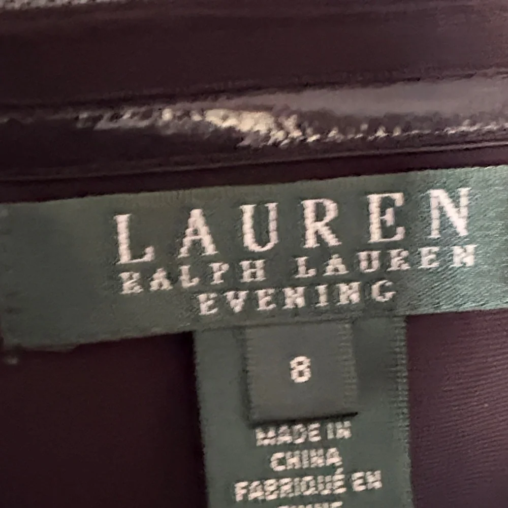 Ralph Lauren One Shoulder Black Dress - Picture 9 of 10